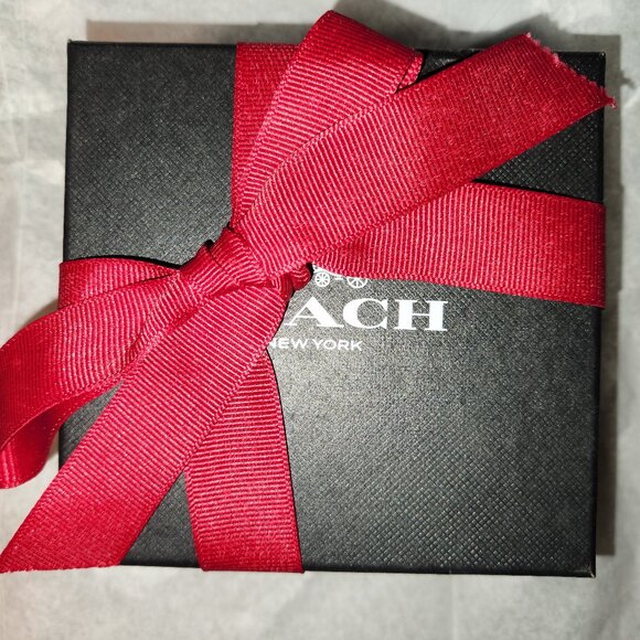 NEW WITH TAG COACH LEATHER CLEANER & CONDITIONER GIFT BOX WITH RIBBON - Picture 2 of 3